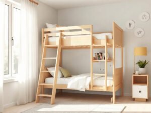 Cửa hàng bán giường tầng trẻ em có cầu thang - hình 1