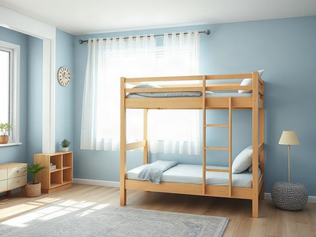 Giường tầng gỗ giá tốt - hình 1