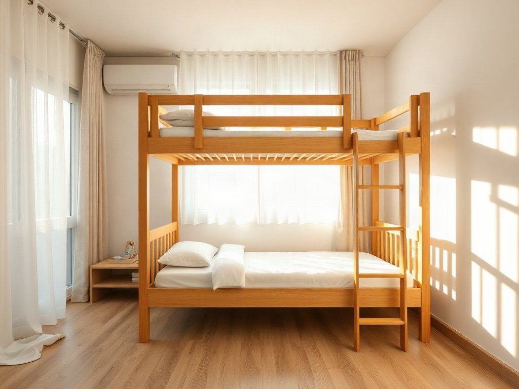 Nơi bán giường tầng gỗ tự nhiên tại TPHCM - hình 1