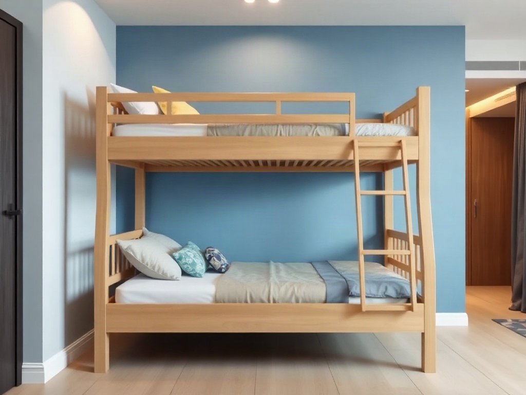 Mua giường tầng gỗ công nghiệp gần đây - hình 5
