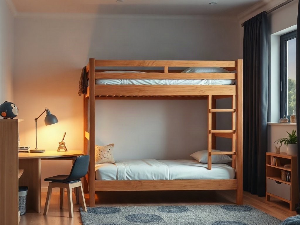 Giường tầng cho bé trai giá rẻ - hình 6