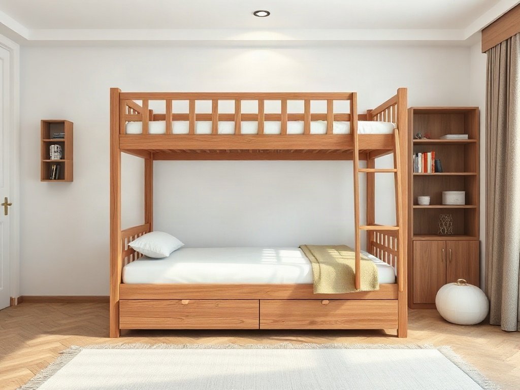 Mua giường tầng 2 tầng 1m2 gần đây - hình 4