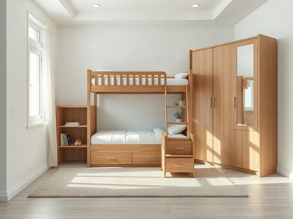 Nơi bán giường tầng cho bé giá rẻ - hình 1