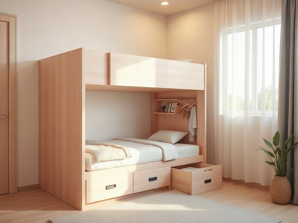 Giường tầng đa năng giá tốt - hình 2