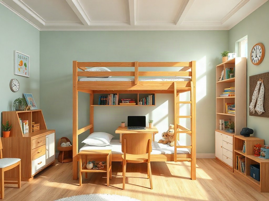 Giường tầng đa năng giá tốt - hình 6