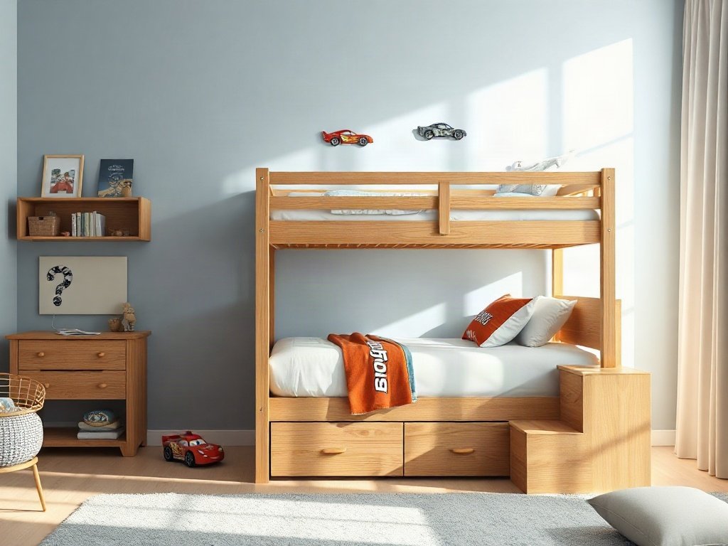 Giá bán giường tầng cho bé trai - hình 1
