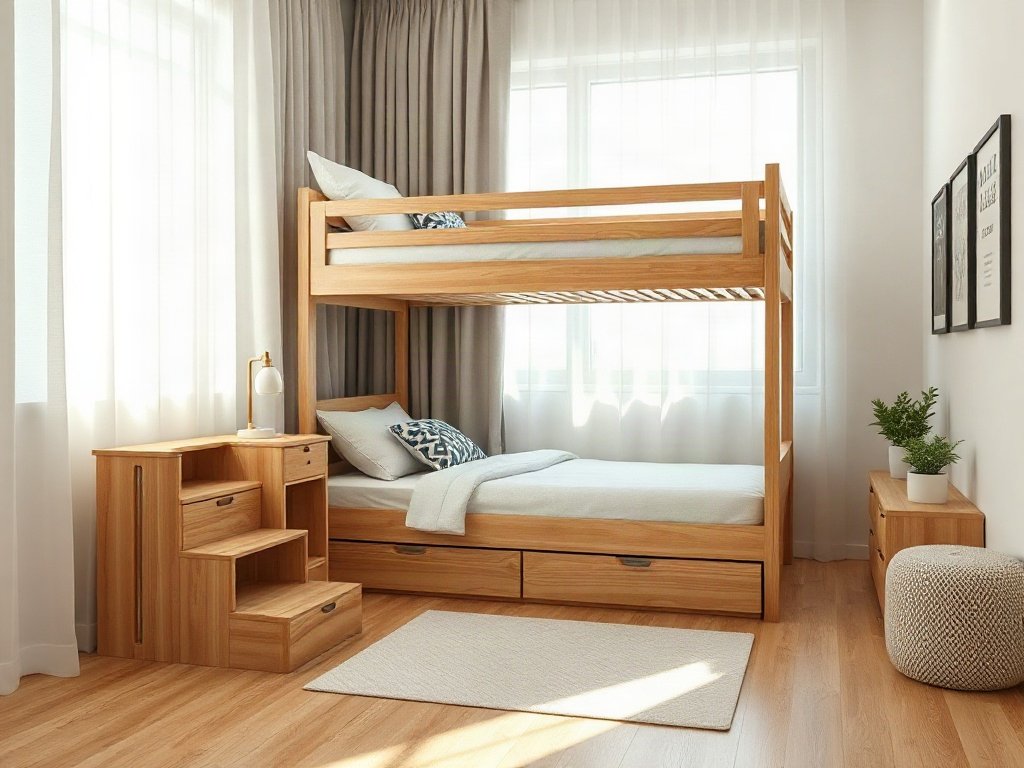 Giá bán giường tầng cho bé trai - hình 6