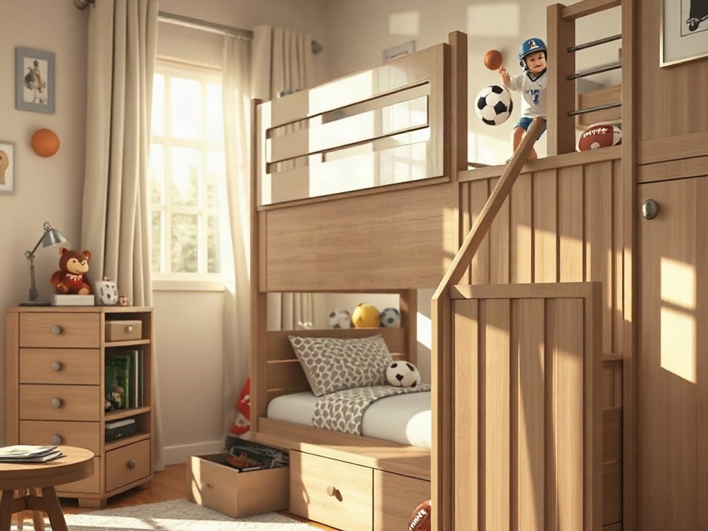Bảng giá giường tầng cho bé trai - hình 2