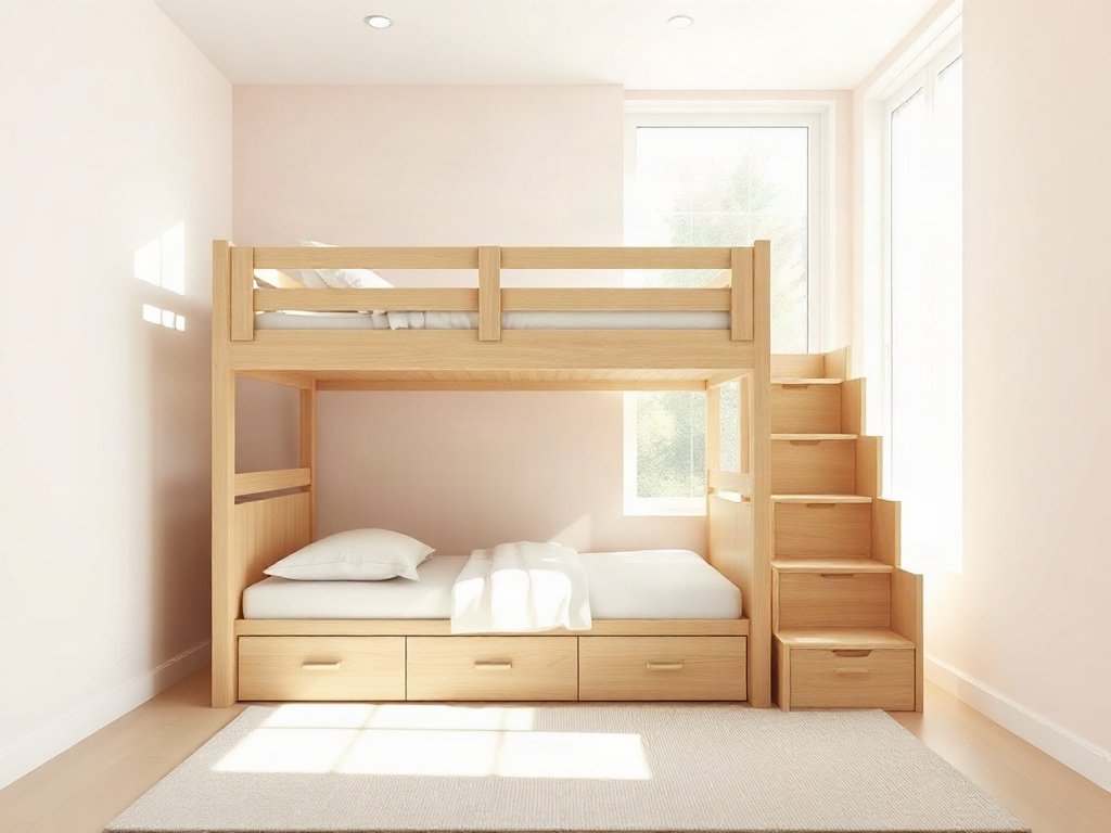 Nơi bán giường tầng gỗ nhập khẩu tại HCM - hình 1