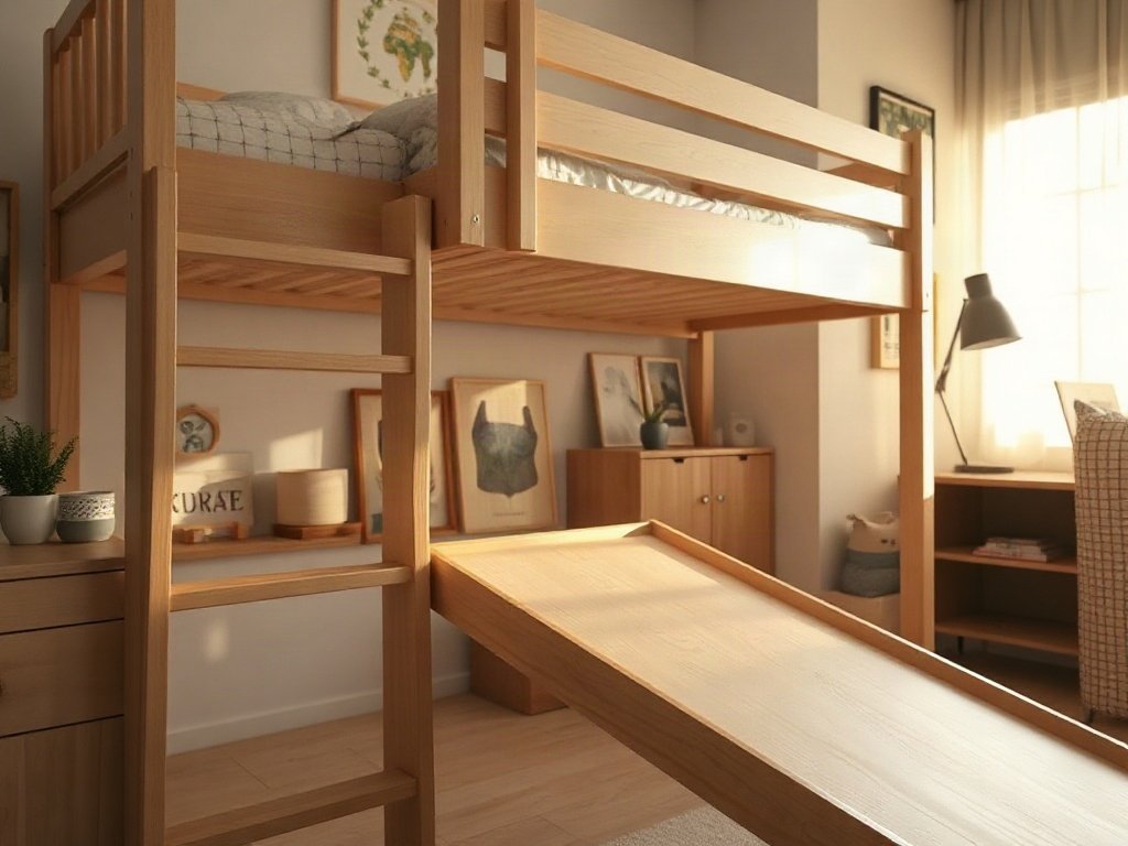 Báo giá giường tầng có cầu trượt - hình 2