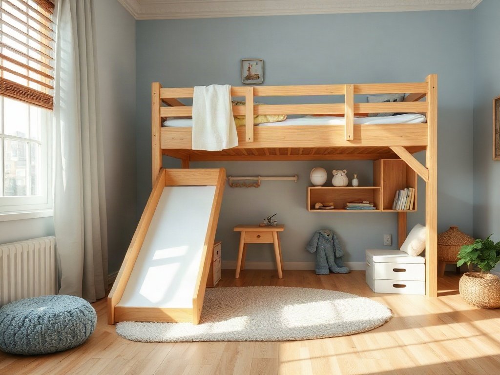 Báo giá giường tầng có cầu trượt - hình 6