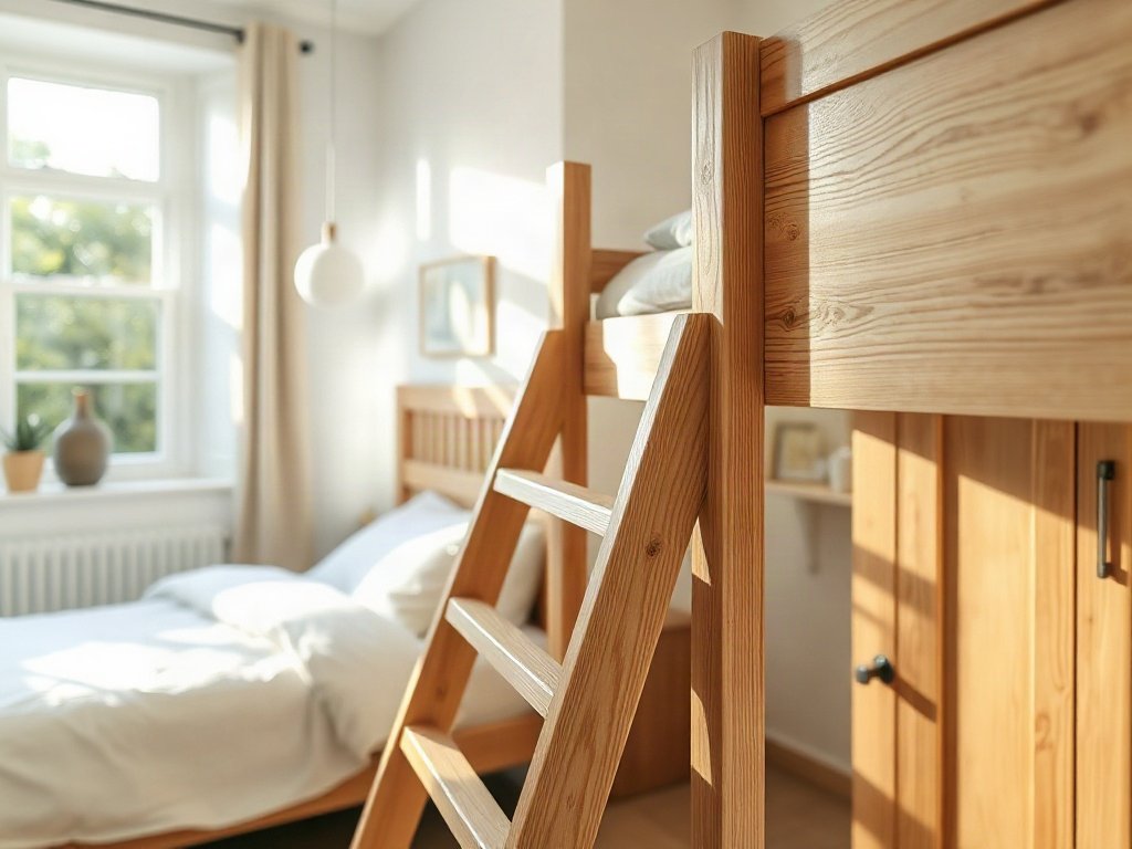 Báo giá giường tầng gỗ sồi - hình 3