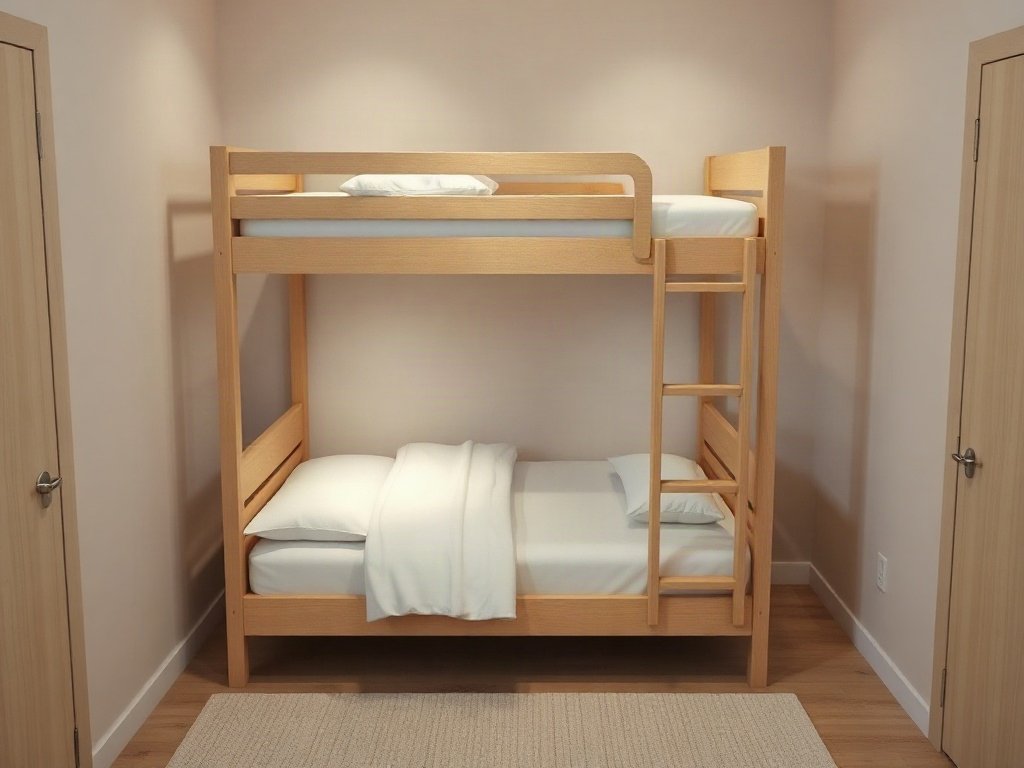 Giường tầng gỗ công nghiệp giá bao nhiêu - hình 4