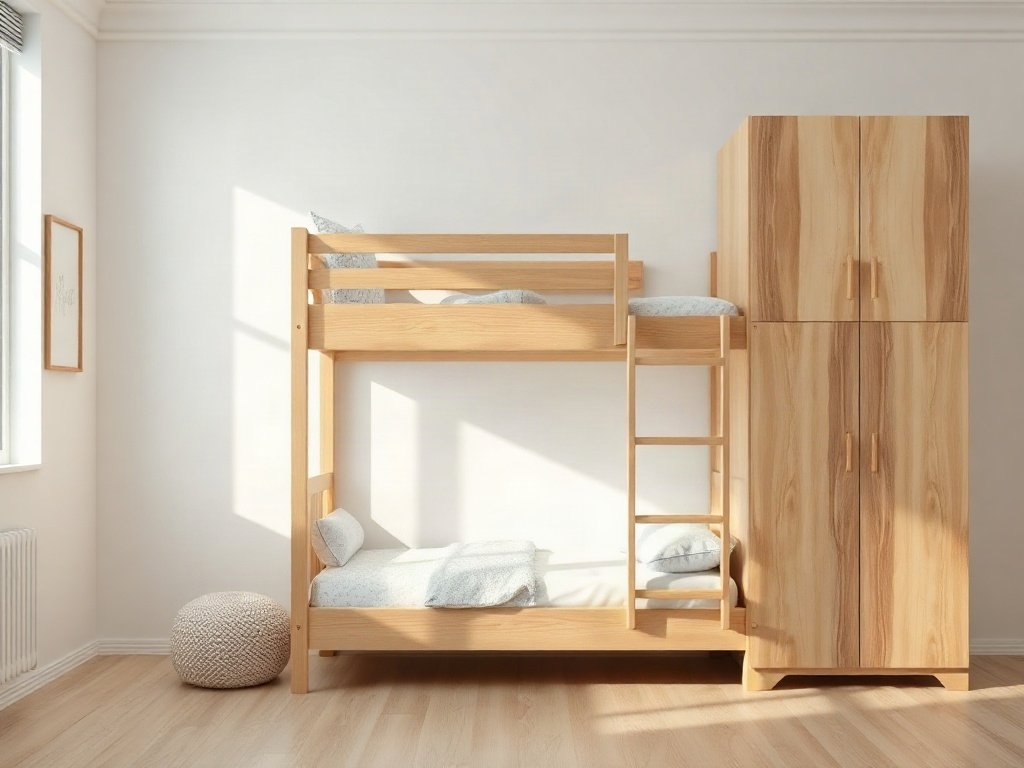 Chỗ bán giường tầng kết hợp tủ - hình 6
