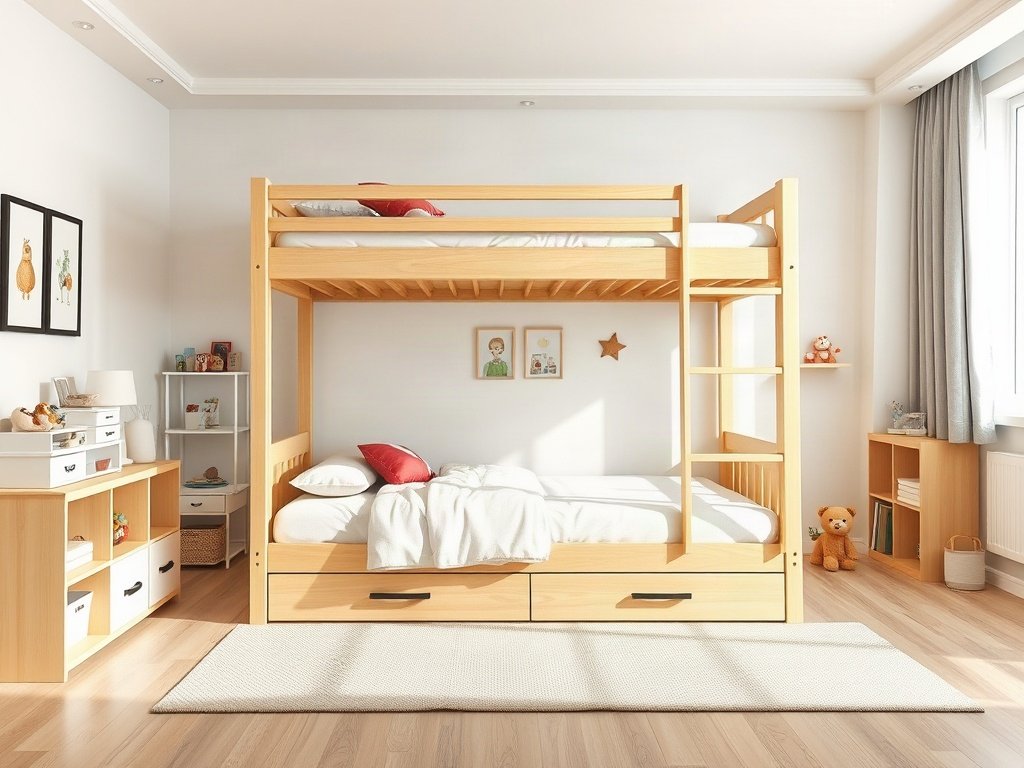 Giá giường tầng trẻ em giá rẻ - hình 5