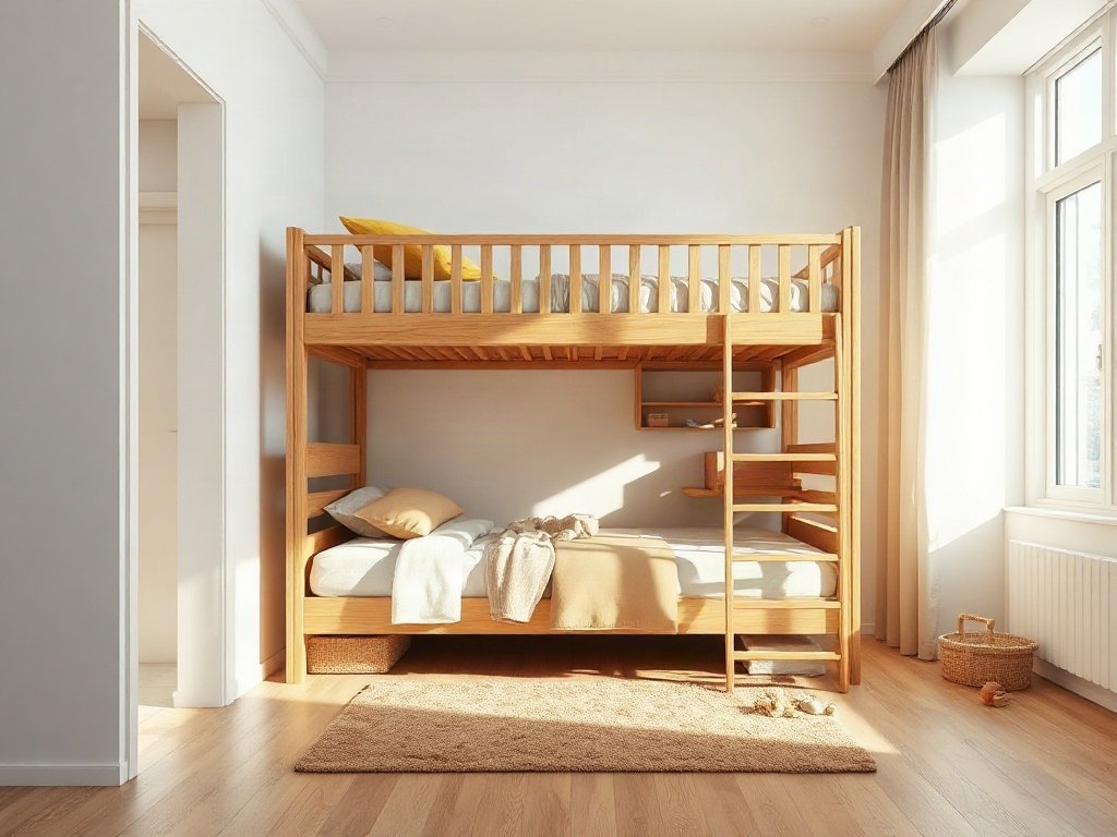 Giường tầng trẻ em có bàn học giá bao nhiêu - hình 3