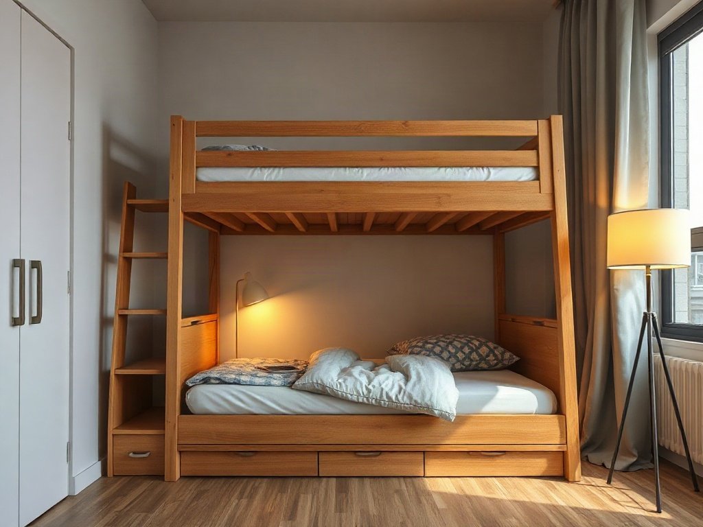Giường tầng trẻ em có bàn học giá bao nhiêu - hình 4