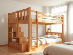 Giường tầng có cầu thang giá bao nhiêu - hình 1
