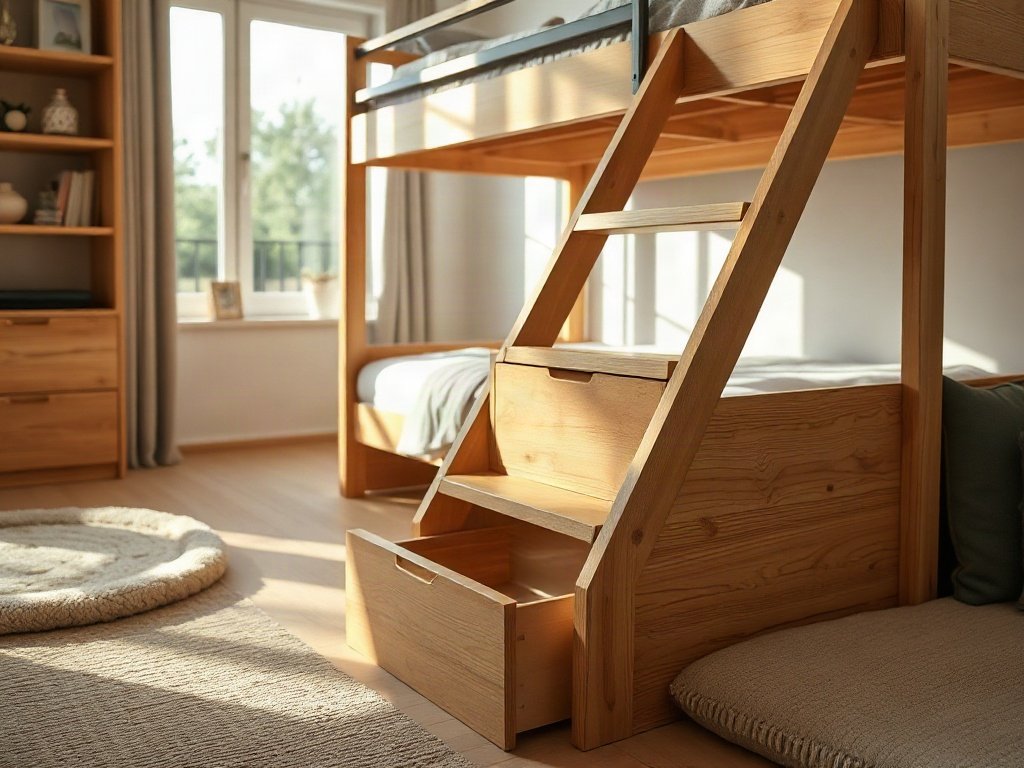 Giường tầng có cầu thang giá bao nhiêu - hình 2