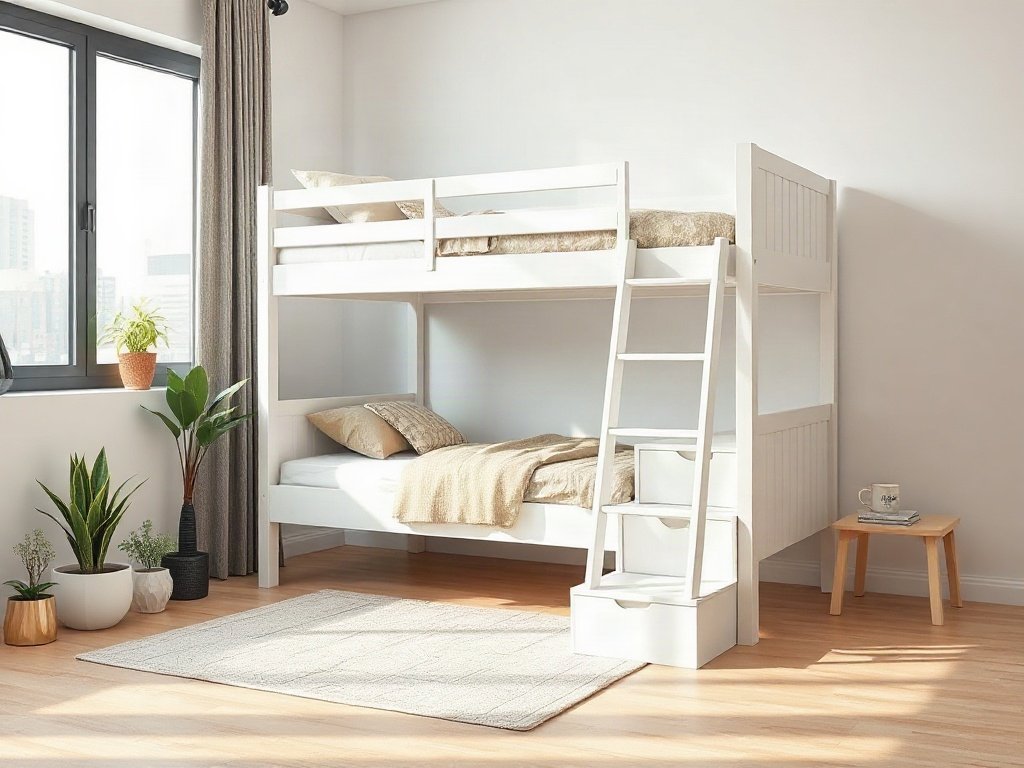 Giường tầng có cầu thang giá bao nhiêu - hình 6