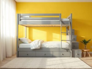 Mua giường tầng gỗ thông tự nhiên - hình 1