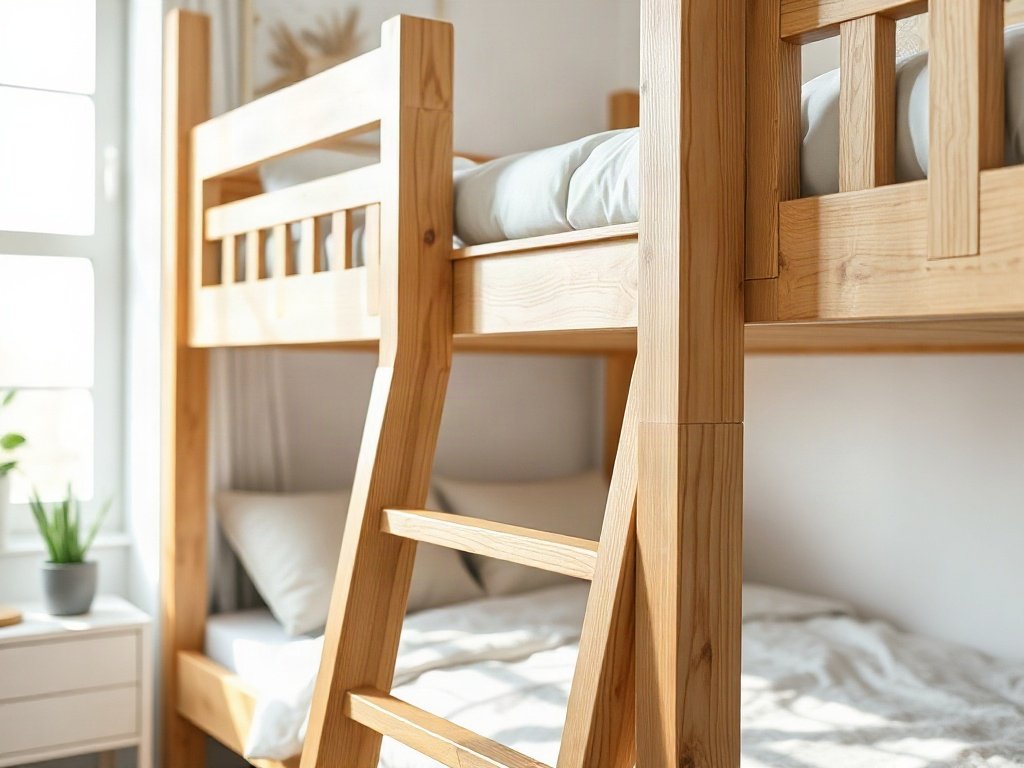 Mua giường tầng gỗ thông tự nhiên - hình 3
