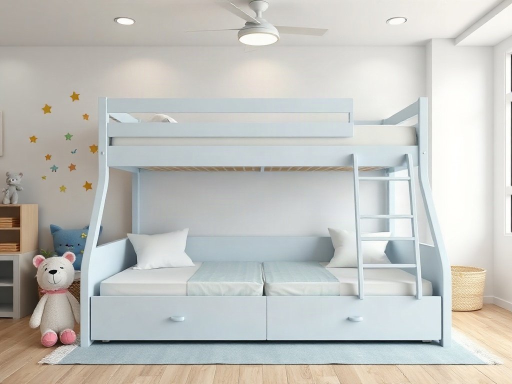 Mua giường tầng gỗ thông tự nhiên - hình 5