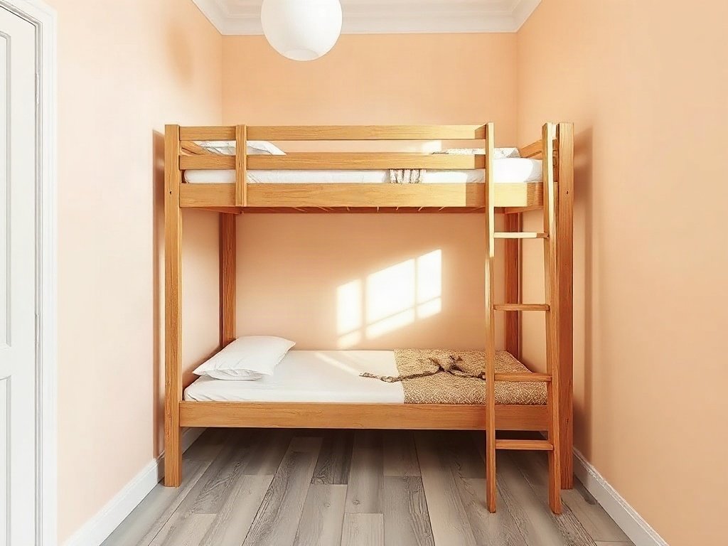 Giá giường tầng gỗ công nghiệp giá rẻ - hình 3