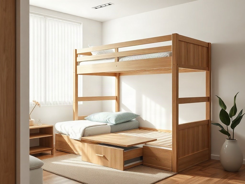 Bảng giá giường tầng có bàn học - hình 6