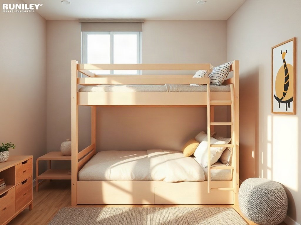 Giá bán giường tầng cho bé gái - hình 3