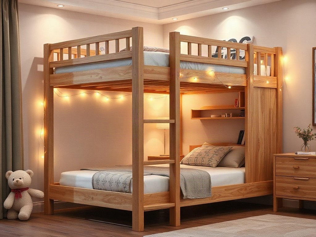 Giá bán giường tầng cho bé gái - hình 6