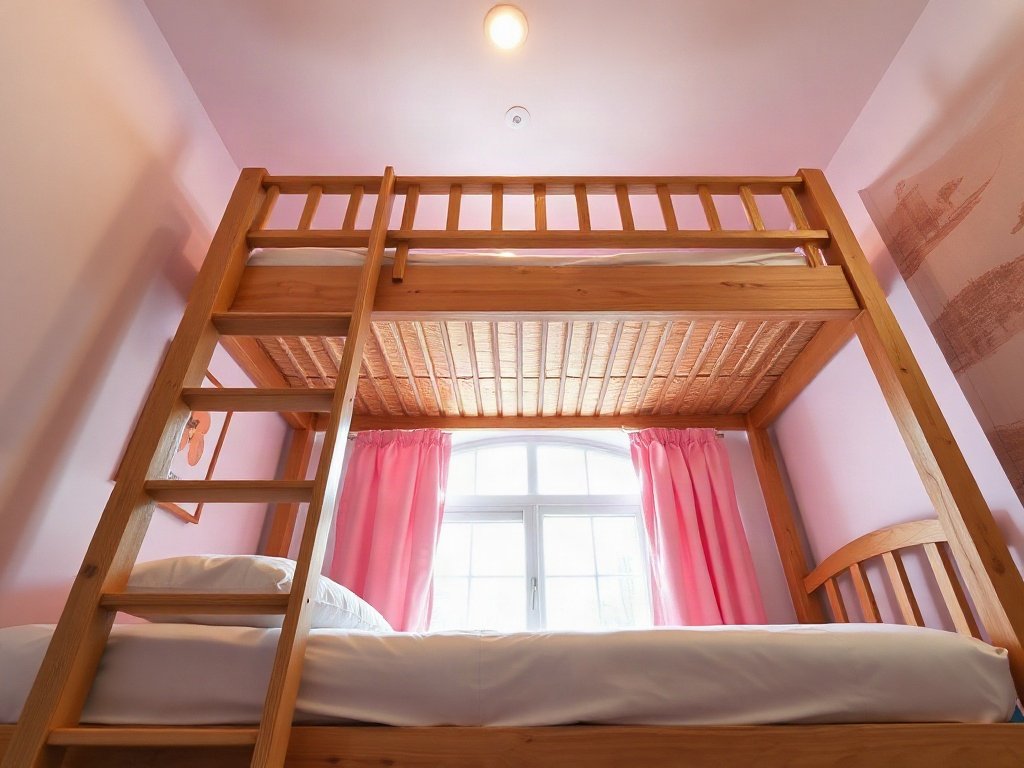 Giá bán giường tầng cho bé gái - hình 4