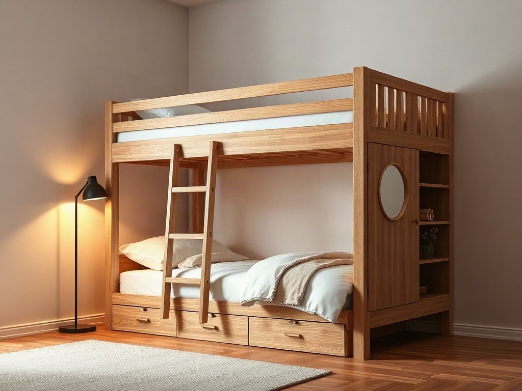 Giá bán giường tầng cho bé gái - hình 6