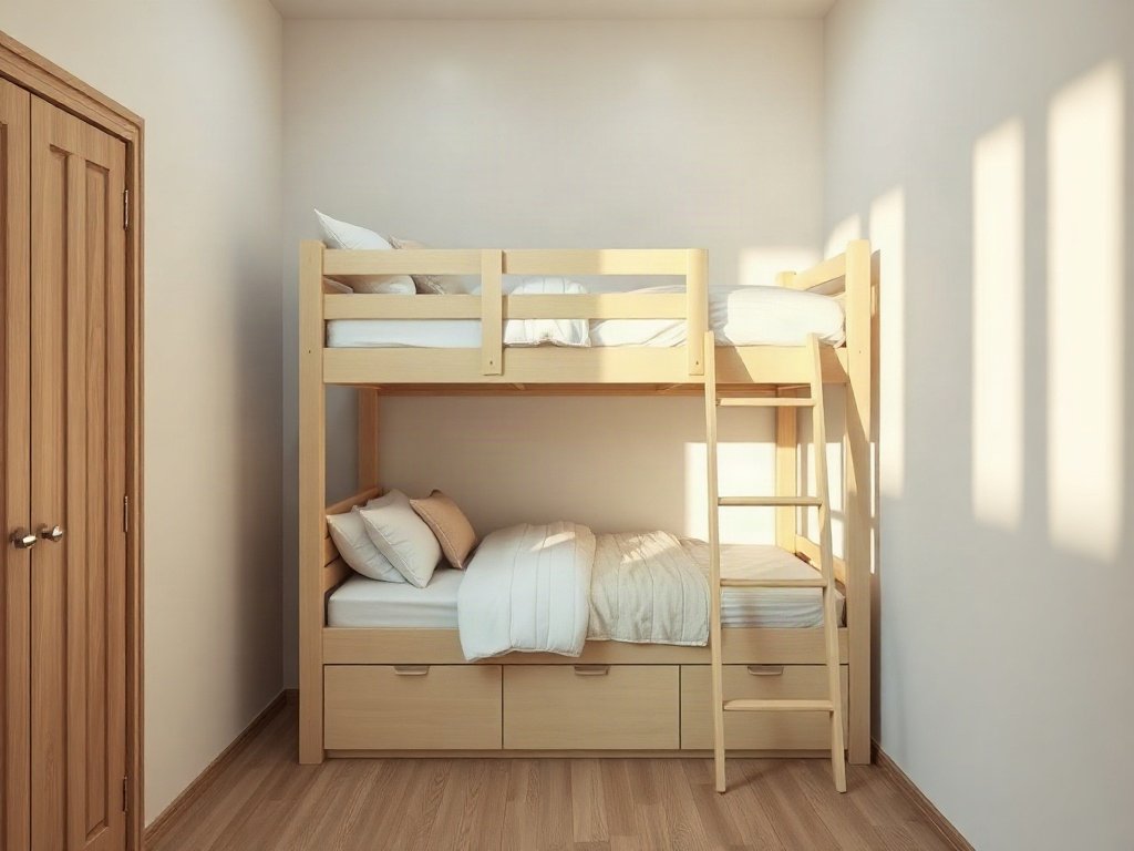 Giường tầng có hộc kéo giá bao nhiêu - hình 6