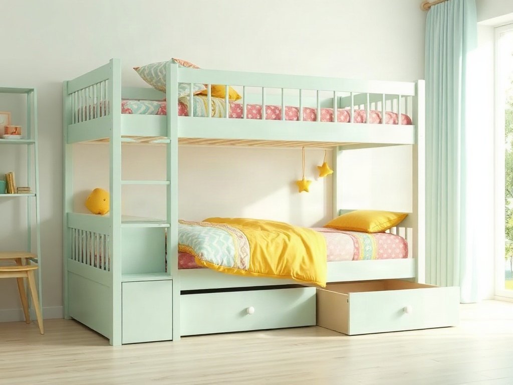 Giường tầng trẻ em giá tốt nhất - hình 4