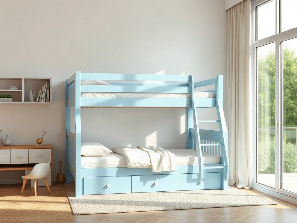 Mua giường tầng gỗ công nghiệp tại TPHCM - hình 5